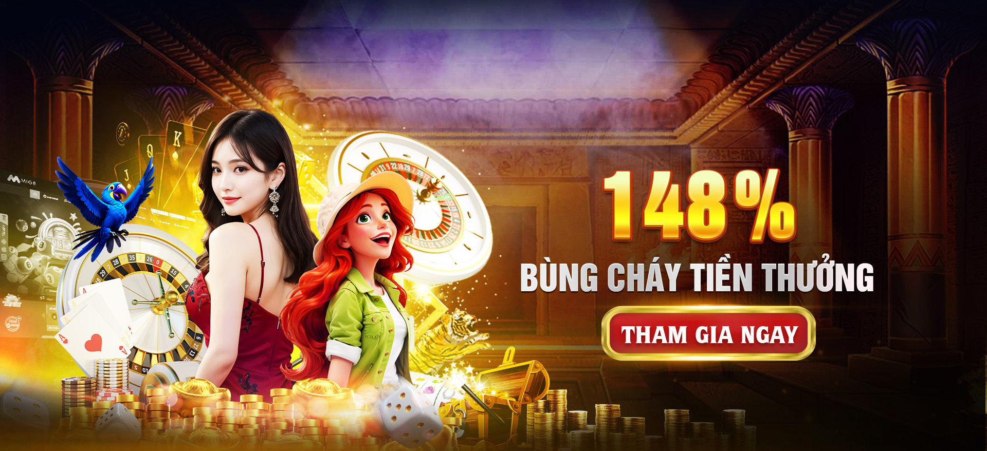 Hình ảnh quảng cáo của fb8 hiển thị nền tảng và các lợi ích