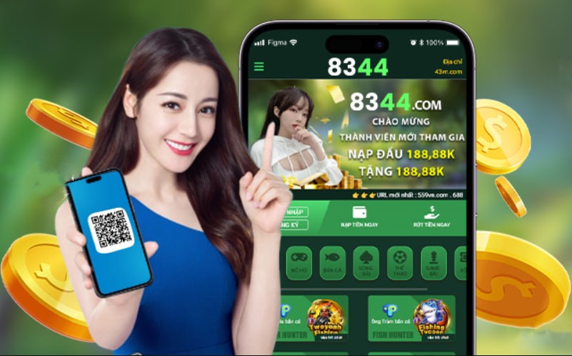 Hình ảnh quảng cáo của fb8 hiển thị nền tảng và các lợi ích